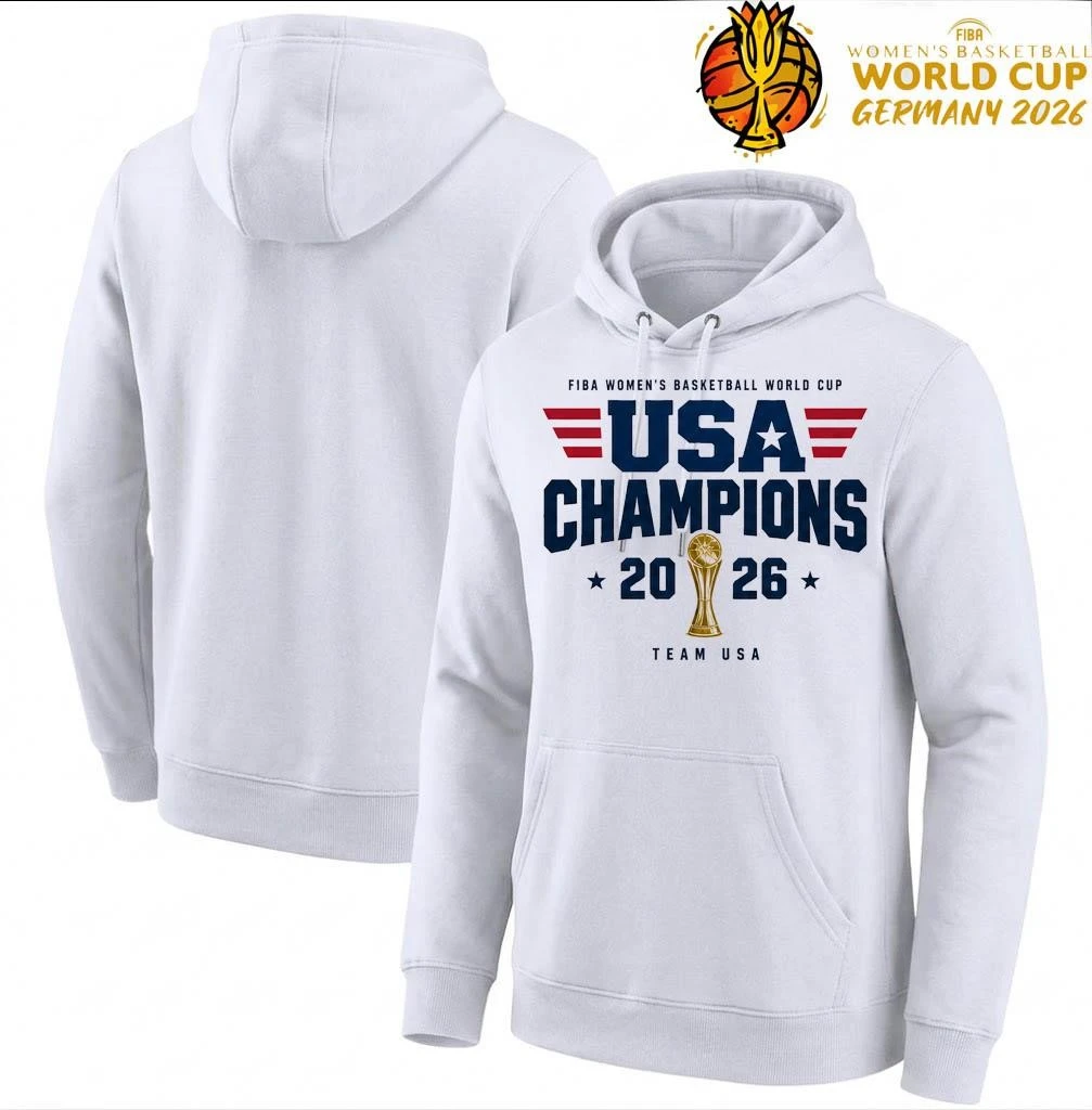 Champion USA - FIBA Womens Basketball World Cup USA Champions 2026 Team USA Hoodie