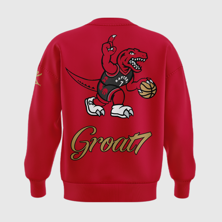 Limited Edition Toronto Raptors Kyle Lowry Groat7 Red Sweatshirt 2026