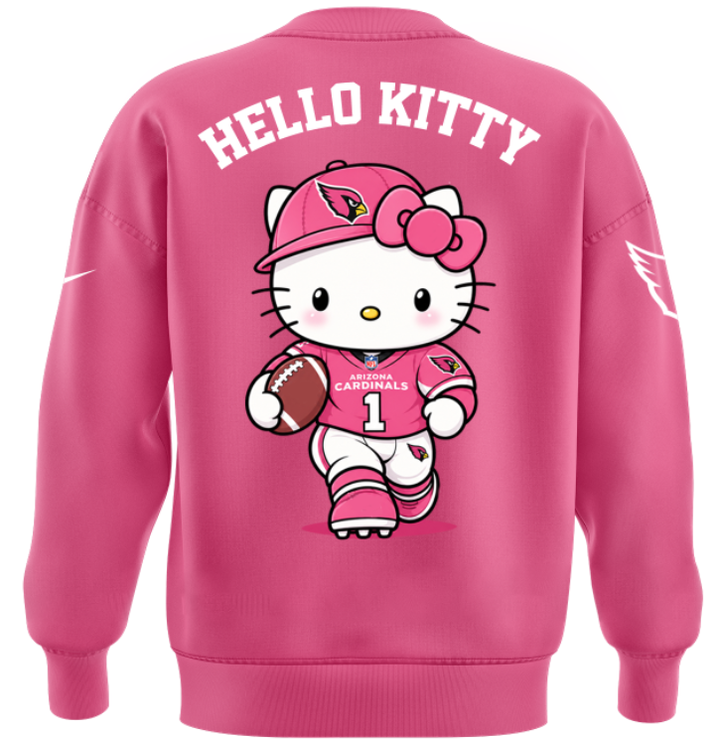 Arizona Cardinals Hello Kitty 2026 Limited Edition Sweater