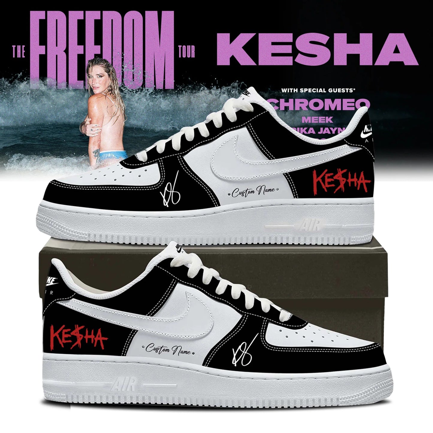 Kesha x The Freedom Tour 2026 Shoes Limited Edition