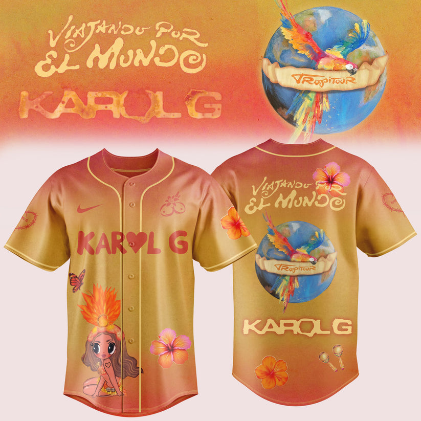 Tropitour Bloom Gold 2026 Edition Jersey