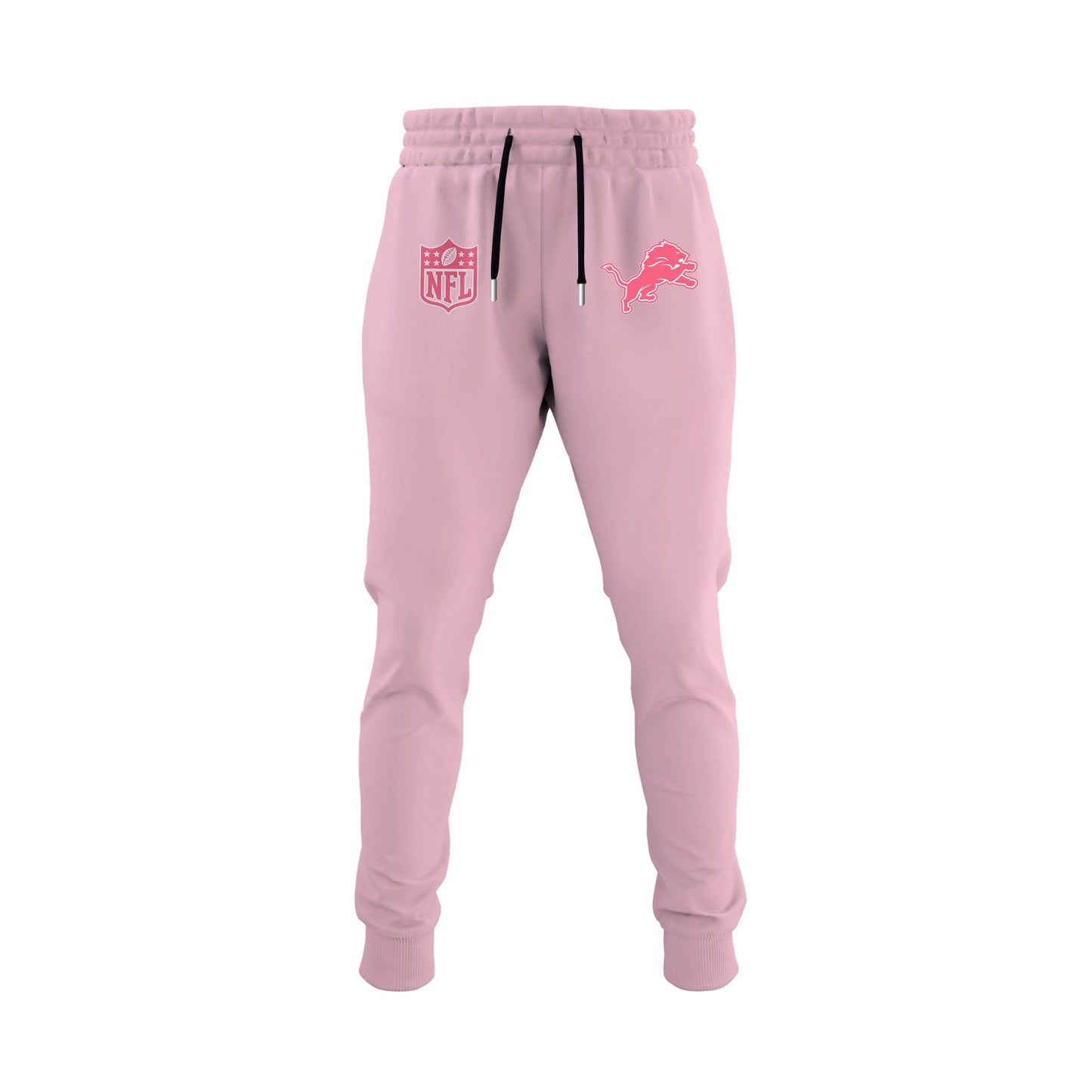 Wear It Pink 2025 - Detroit Lions Breast Cancer Awareness Edition Hoodie
