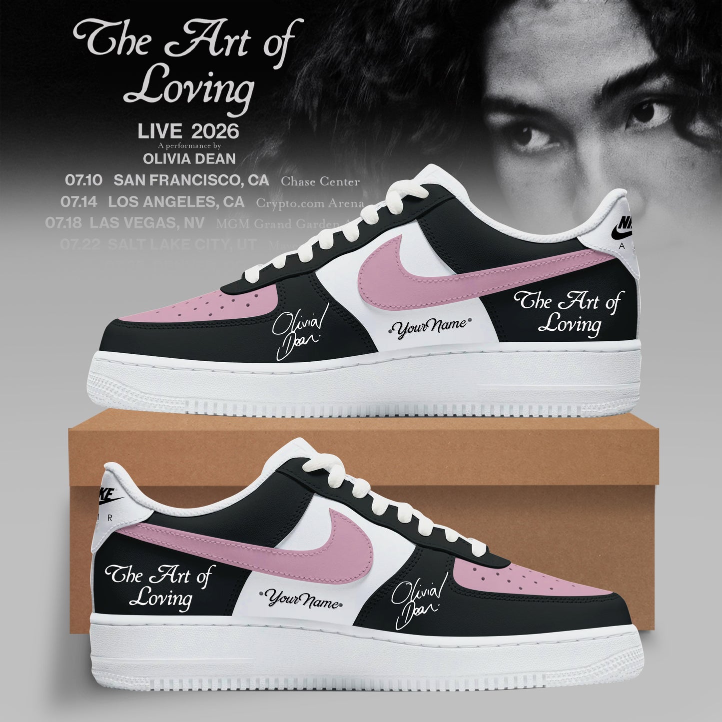 OLIVIA DEAN “THE ART OF LOVING” SNEAKER COLLECTION IS HERE