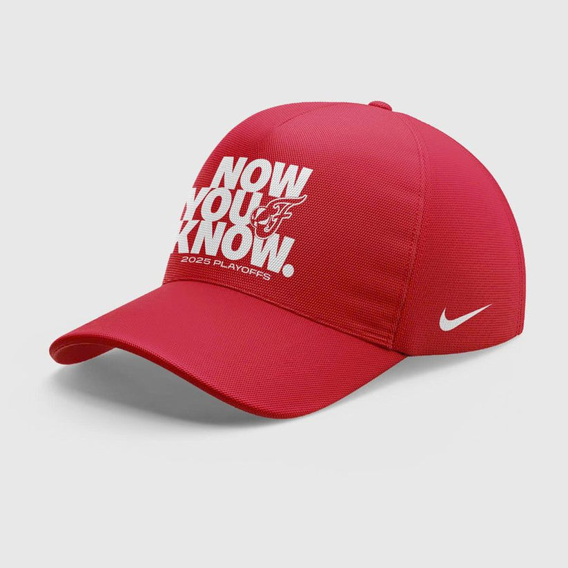 Now You Know Indiana Fever T-Shirt WNBA Playoff 2025 Red