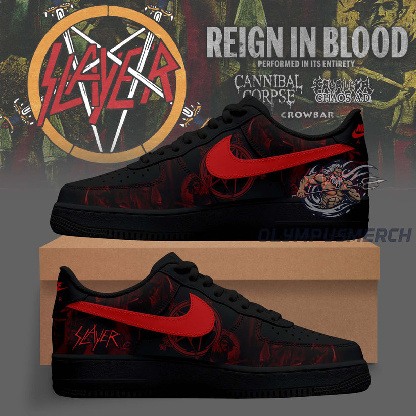 SLAYER Reign in Blood 40th Anniversary Limited Edition Shoes