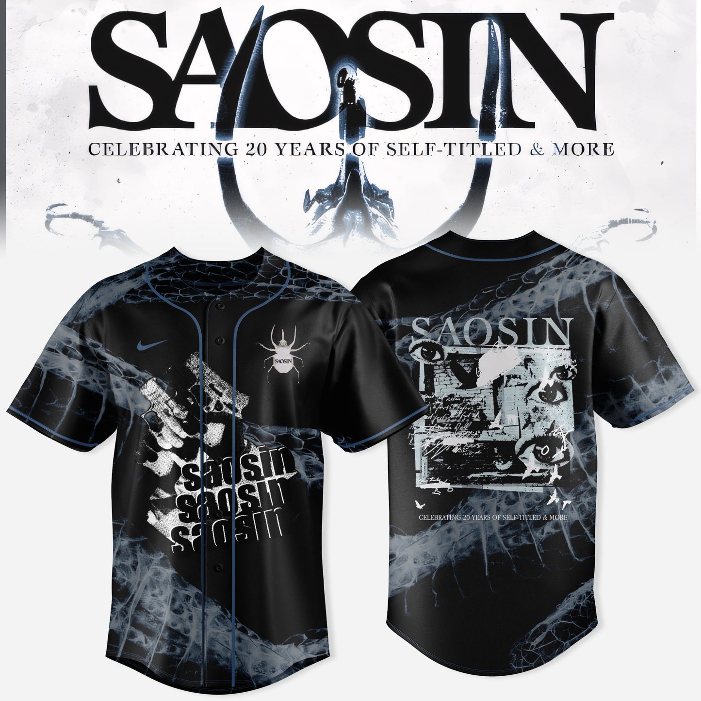 _SAOSIN — 20 YEARS OF POST-HARDCORE LEGACY JERSEY