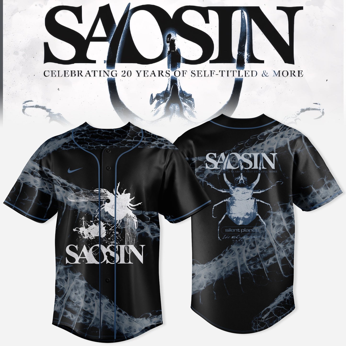 _SAOSIN — 20 YEARS OF POST-HARDCORE LEGACY JERSEY