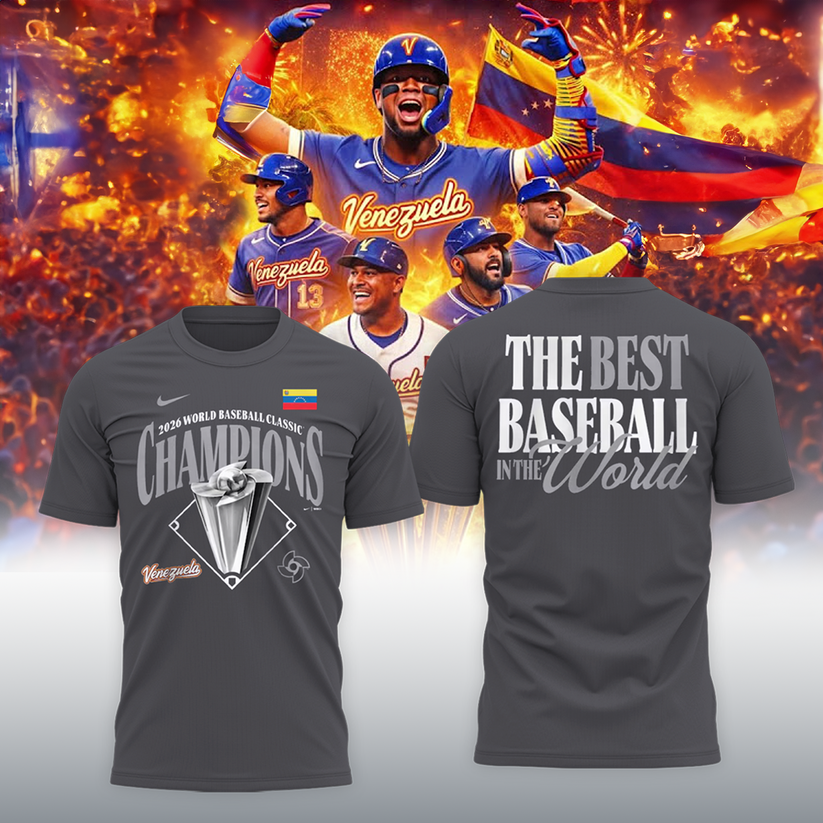 Venezuela Baseball 2026 World Baseball Classic TShirt