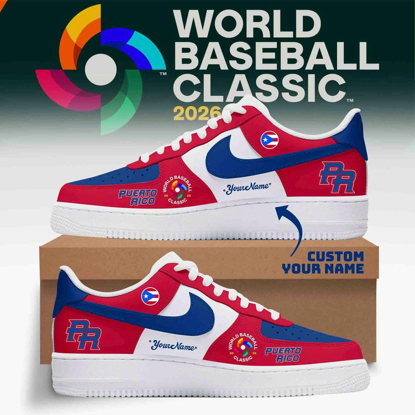Puerto Rico Baseball 2026 World Baseball Classic Shoes Limited Edition