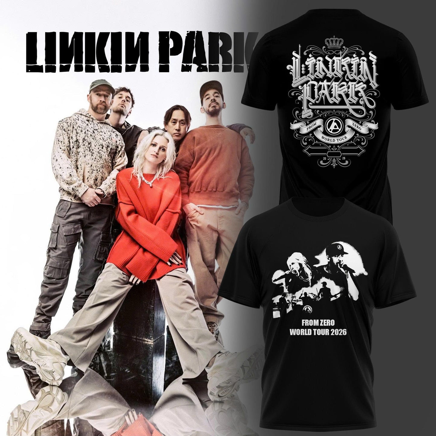 Linkin Park From Zero World Tour 2026 T-Shirt