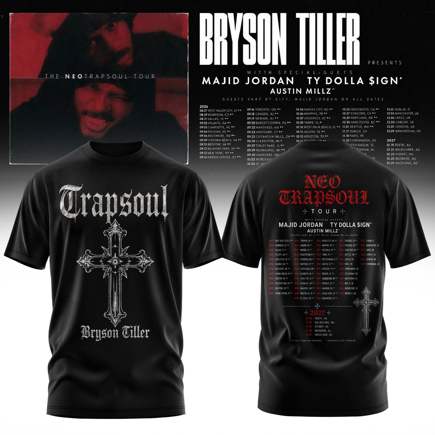 THE NEOTRAPSOUL TOUR 2026 Tee