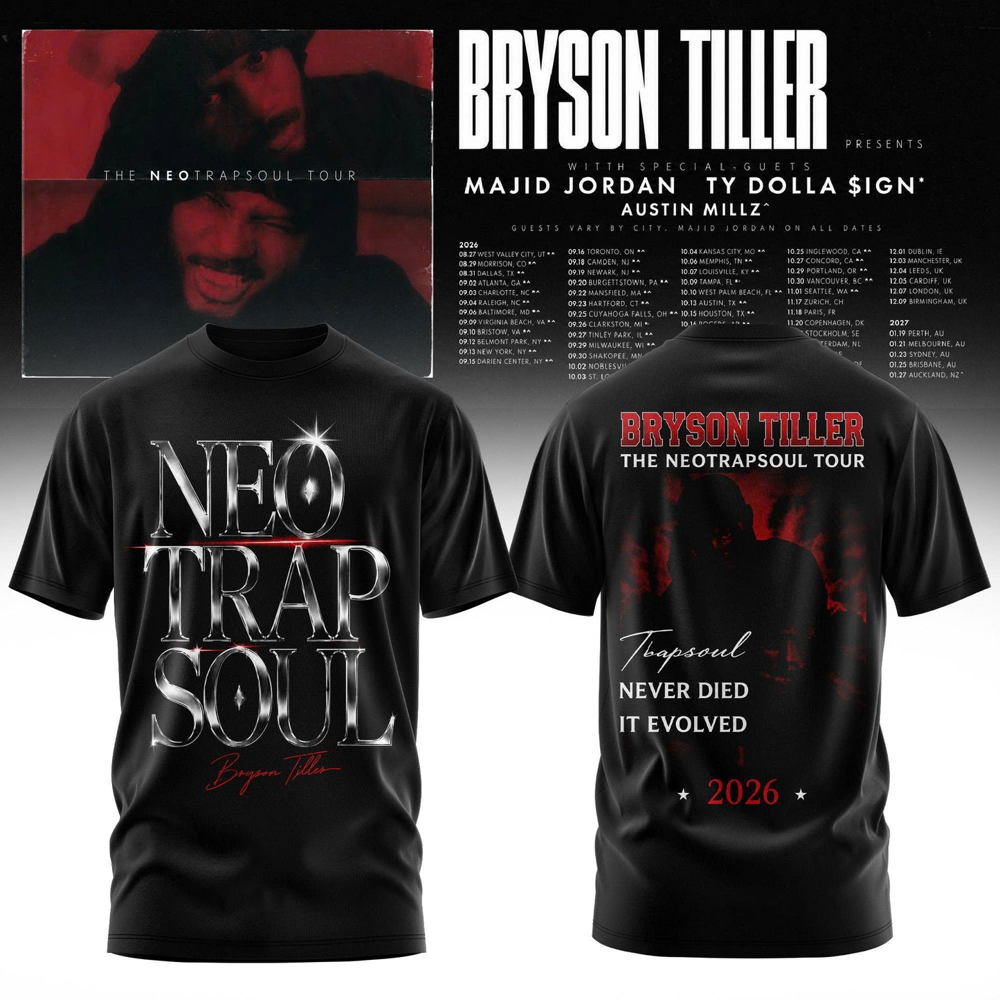 THE NEOTRAPSOUL TOUR 2026 Tee