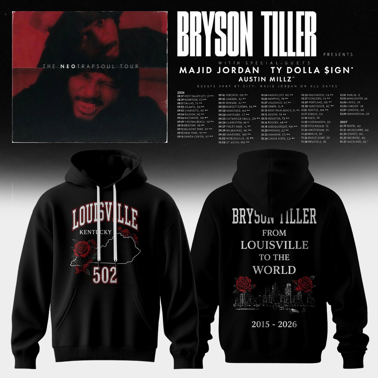 THE NEOTRAPSOUL TOUR 2026 Hoodie