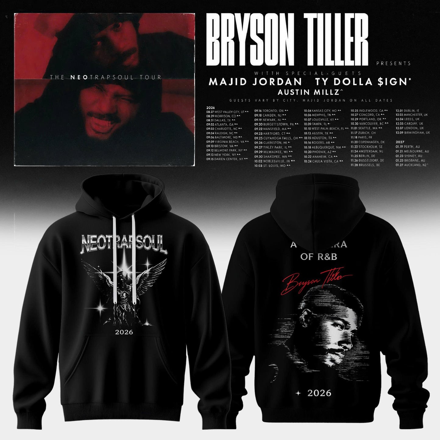 THE NEOTRAPSOUL TOUR 2026 Hoodie