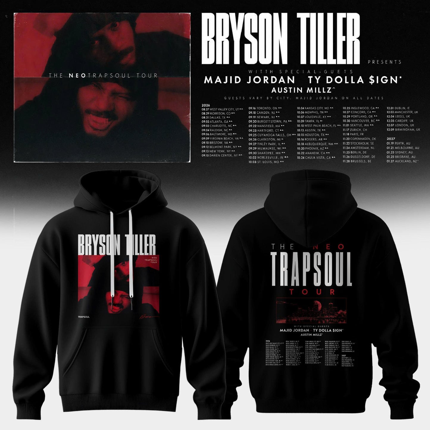 THE NEOTRAPSOUL TOUR 2026 Hoodie