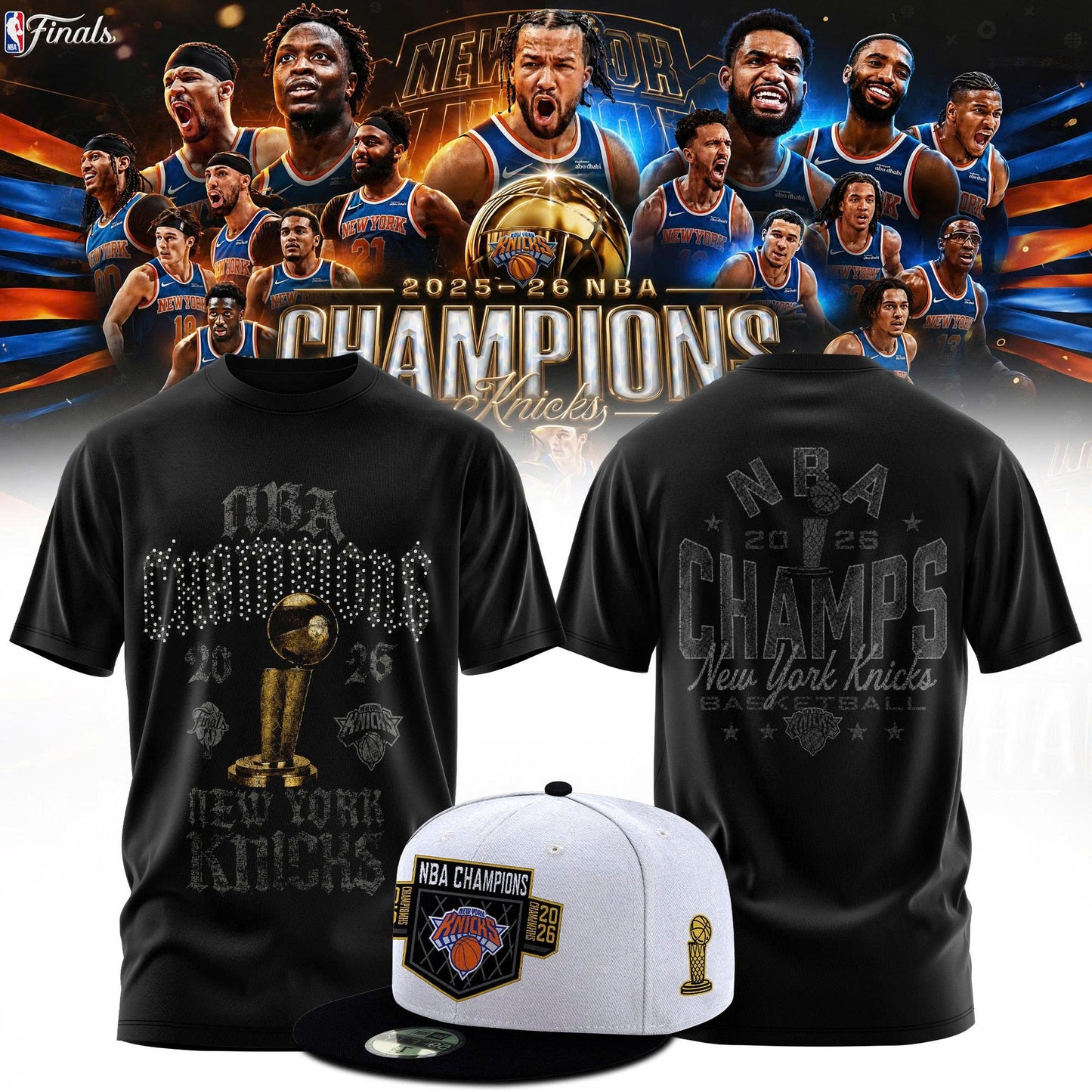 _ New York Knick 2026 Champions Tshirt