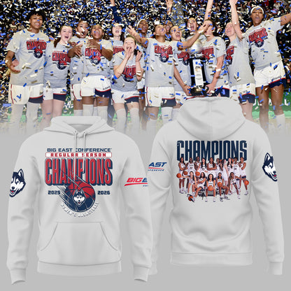 UConn Women’s Basketball 2026 BIG EAST Tournament Champions Hoodie