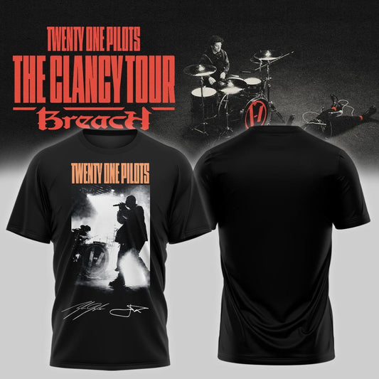Twenty One Pilots The Clancy Tour: Breach tshirt