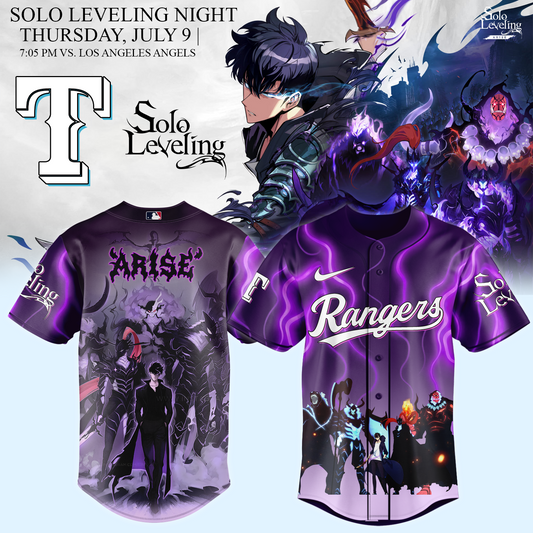 __.Texas Rangers x Solo Leveling Limited Baseball Jersey 2