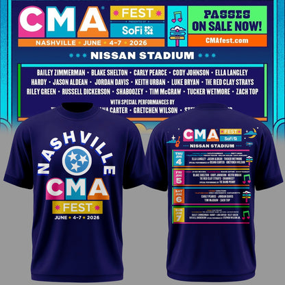 Limited Edition CMA FEST Tshirt 2026