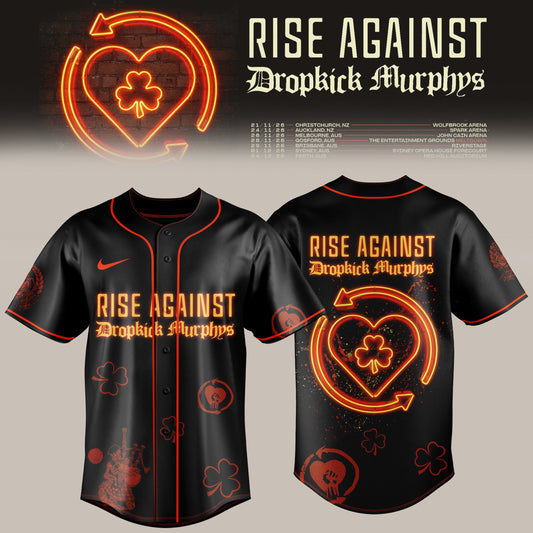 _ Rise.against x Dropkick.murphys Shamrock Riot Jersey