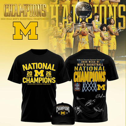 🏆️Michigan Wolverines – 2026 National Champions T Shirt