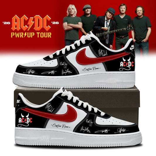 .AC/DC ” Power Up Tour ” 2026 AF1 – Shoes