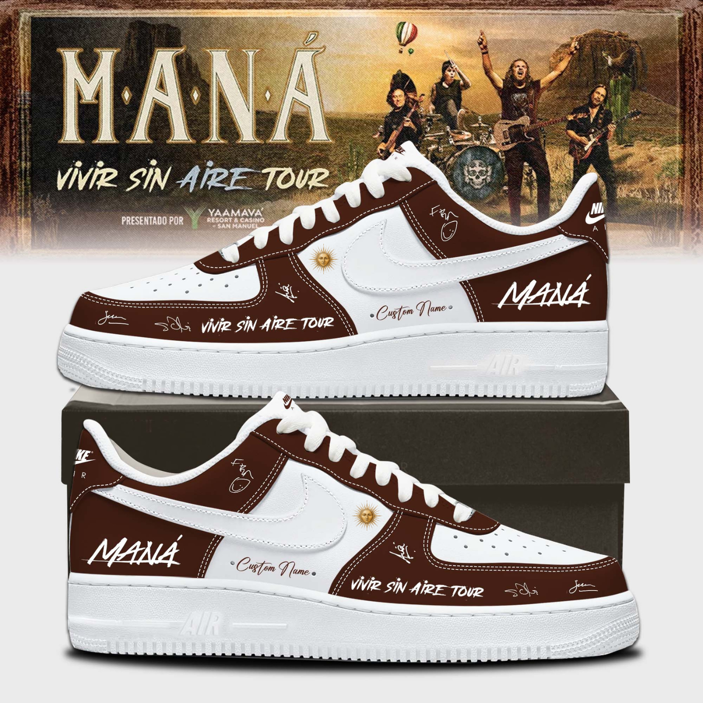 Maná “Vivir Sin Aire Tour” – Shoes