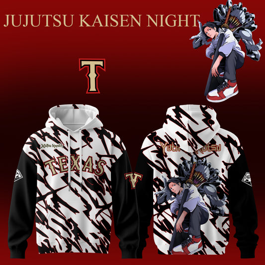 _,,,Texas Rangers x Jujutsu Kaisen 2026 Hoodie