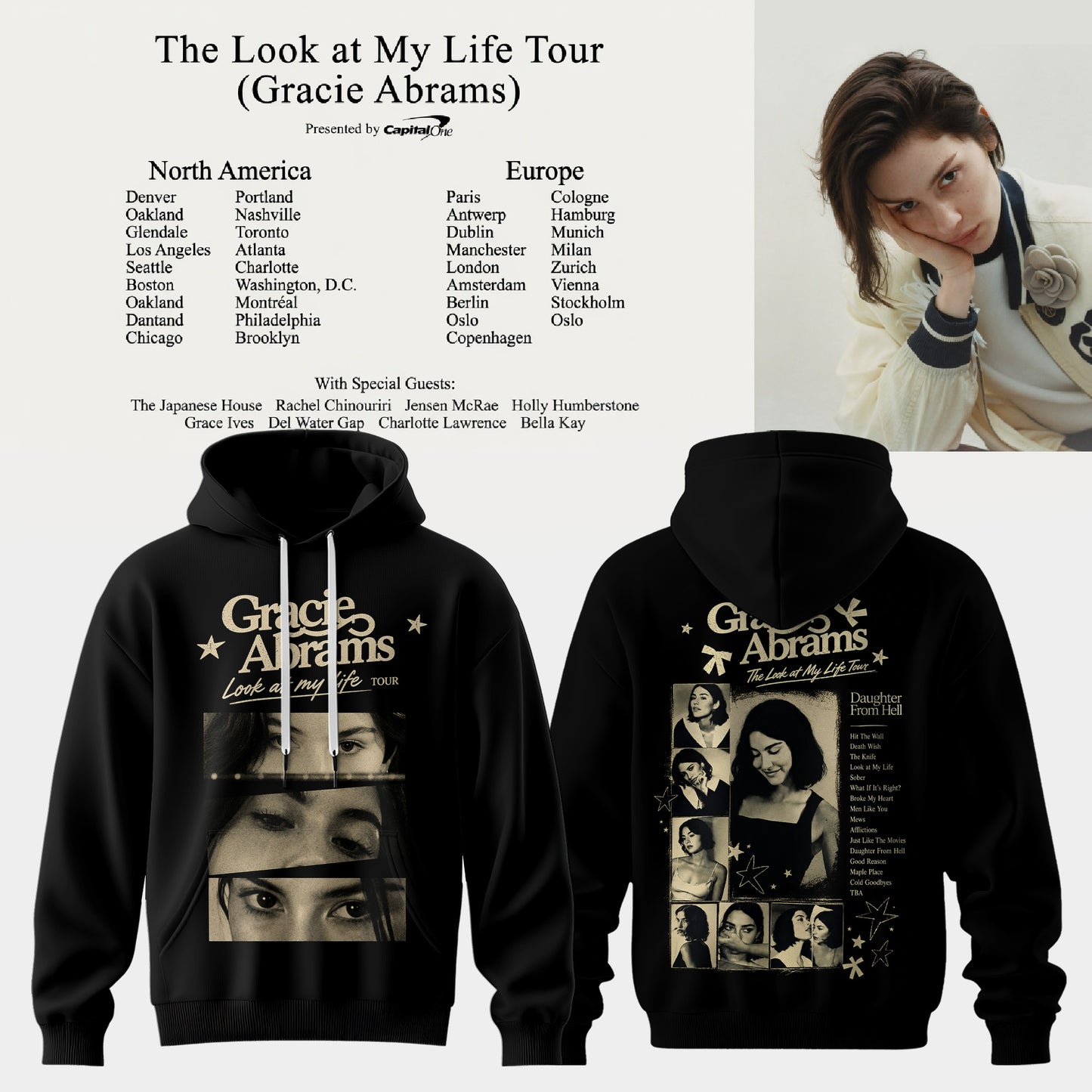 The Look at My Life Tour Edition Hoodie