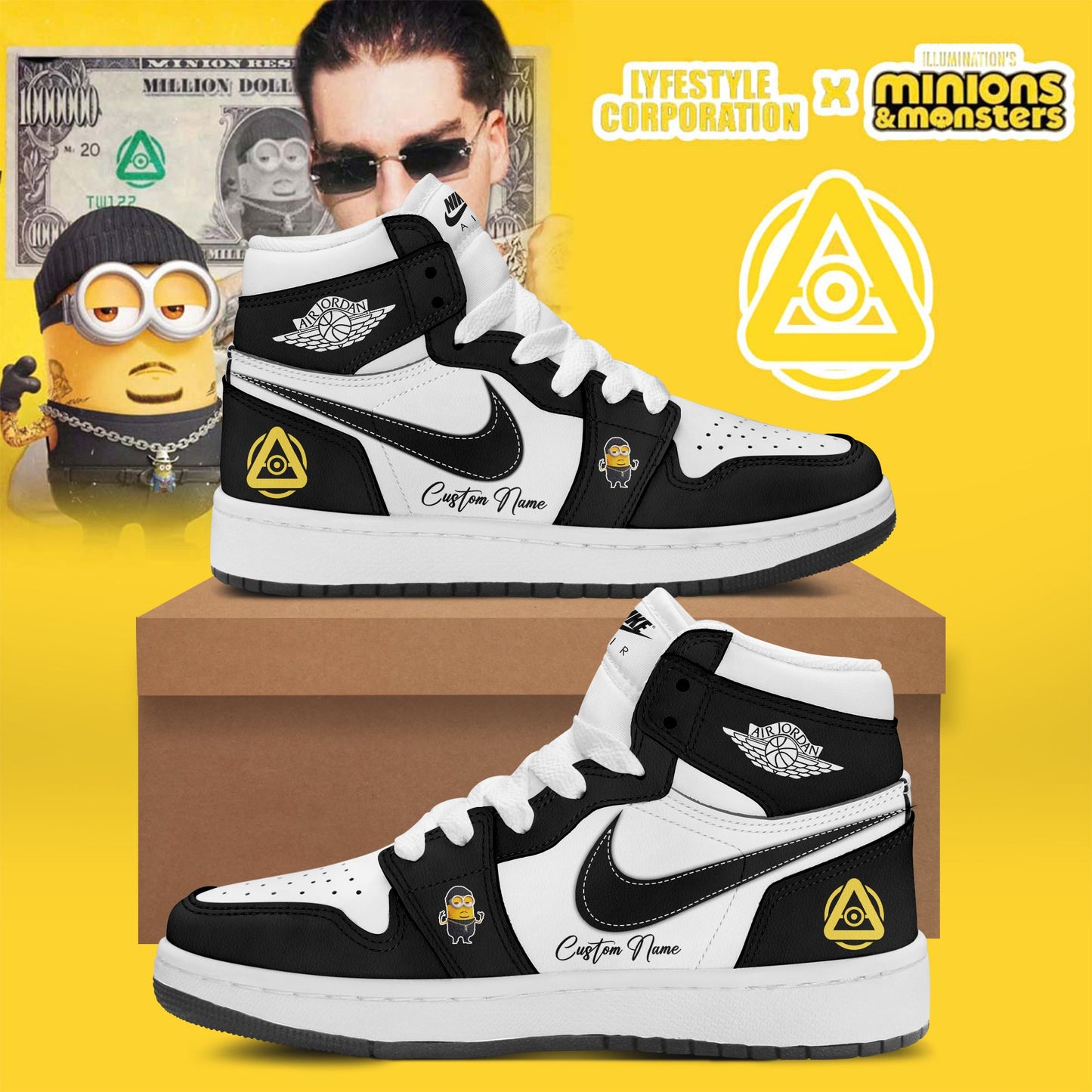LYFESTYLE CORPORATION X MINIONS & MONSTERS Shoes 14