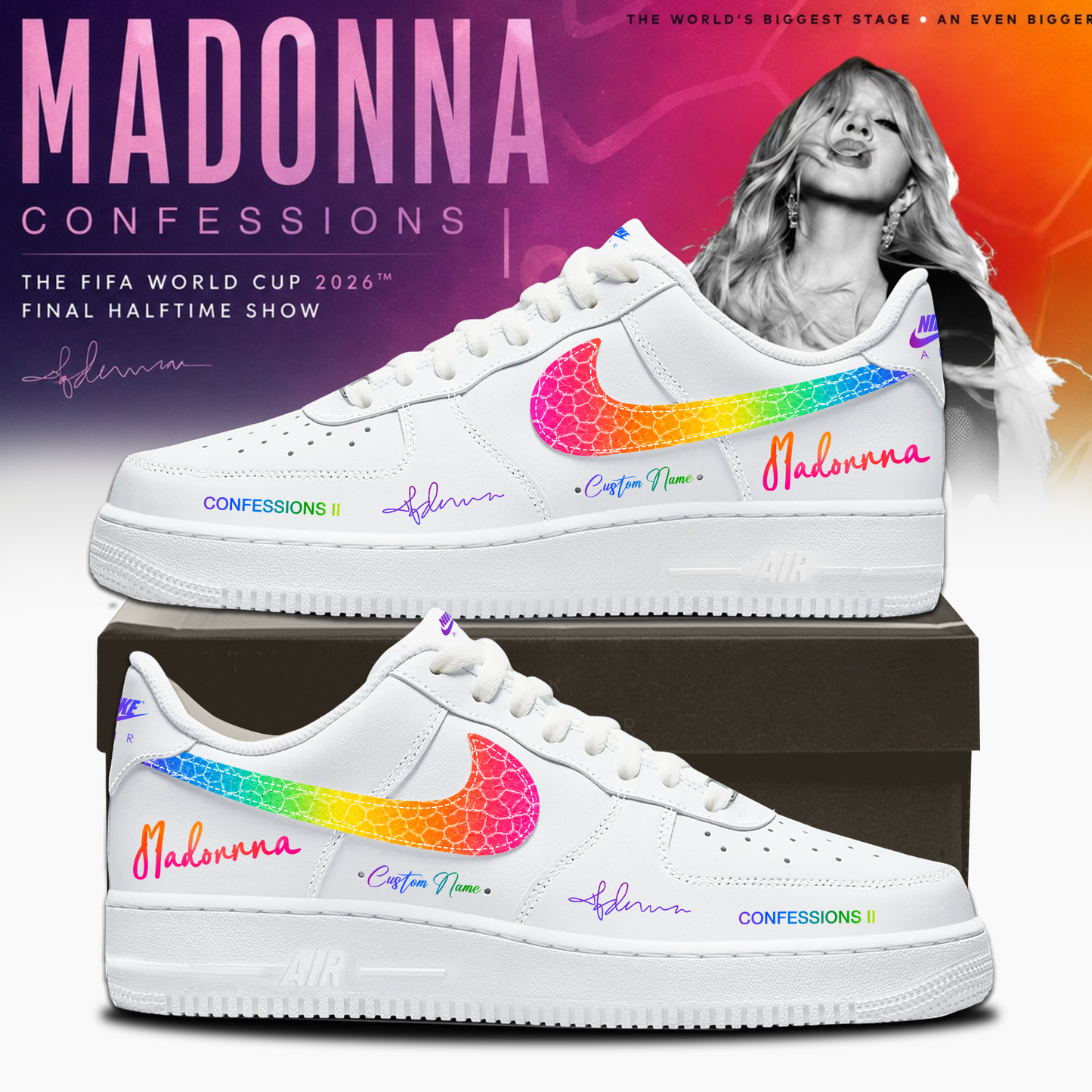 .Madonna Confessions II Album – Shoes
