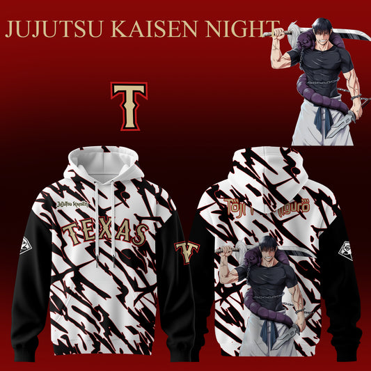 _,,,Texas Rangers x Jujutsu Kaisen 2026 Hoodie