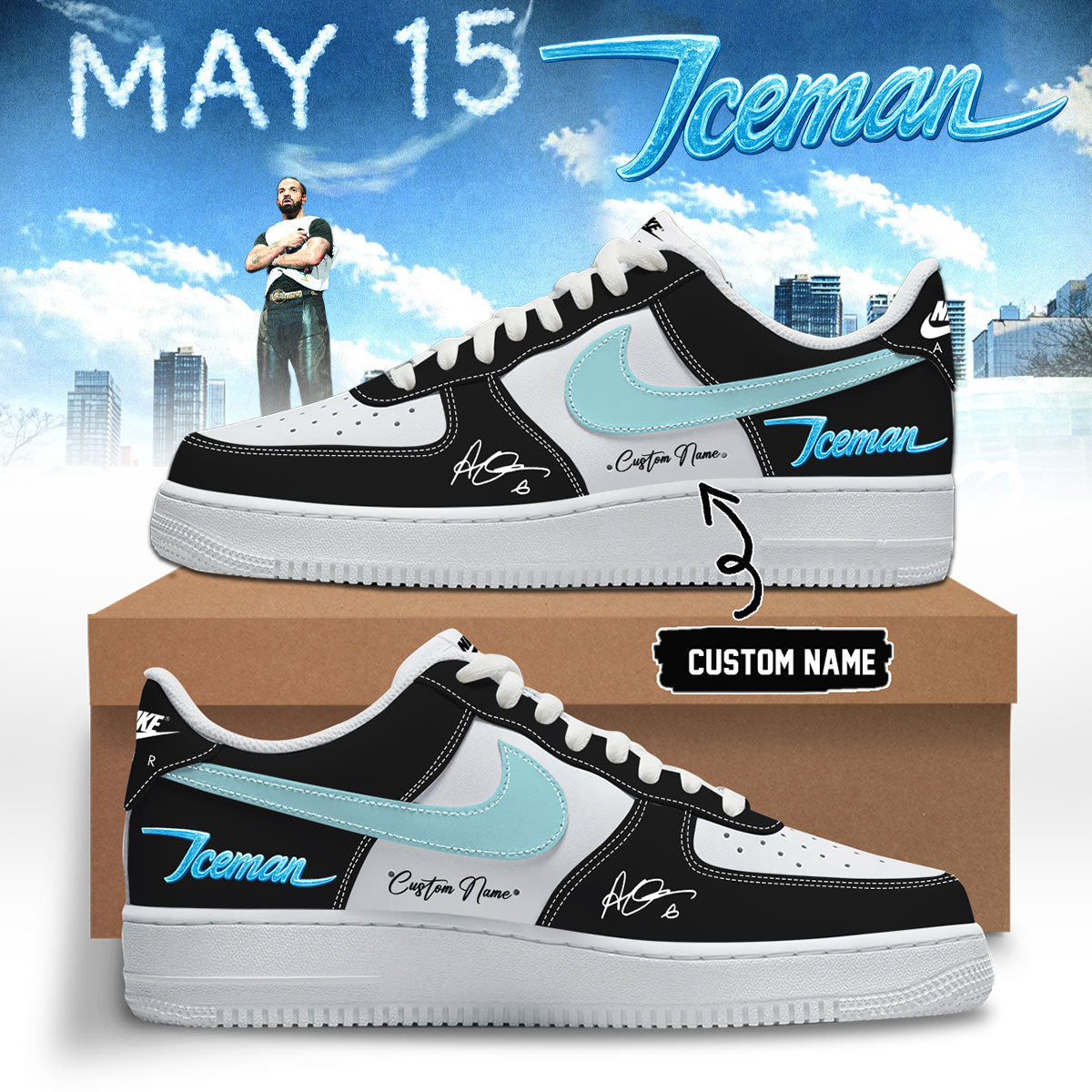 Drake Iceman Shoes 3