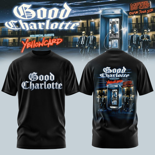 Motel Du Cap Midnight Black Tee