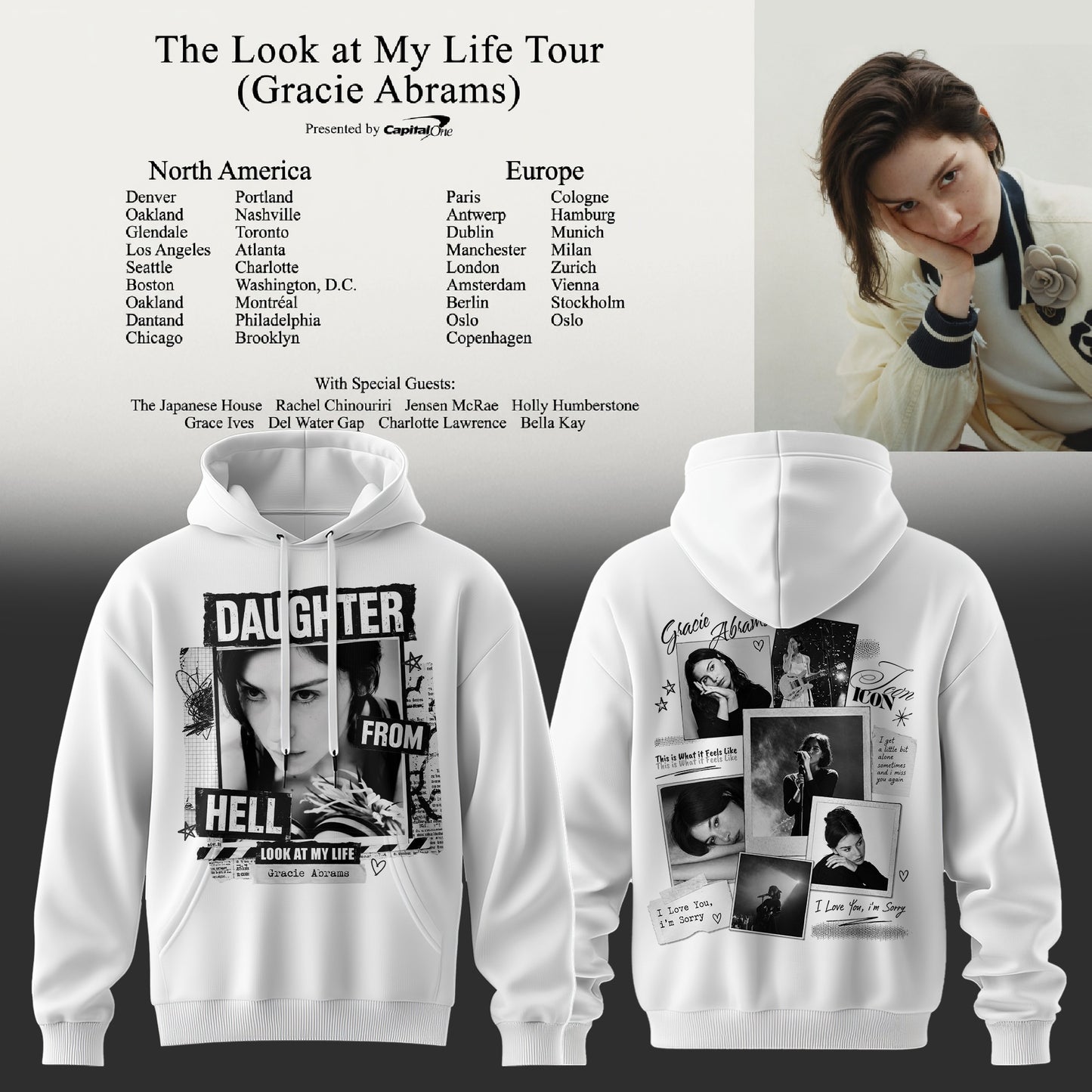 The Look at My Life Tour Edition Hoodie