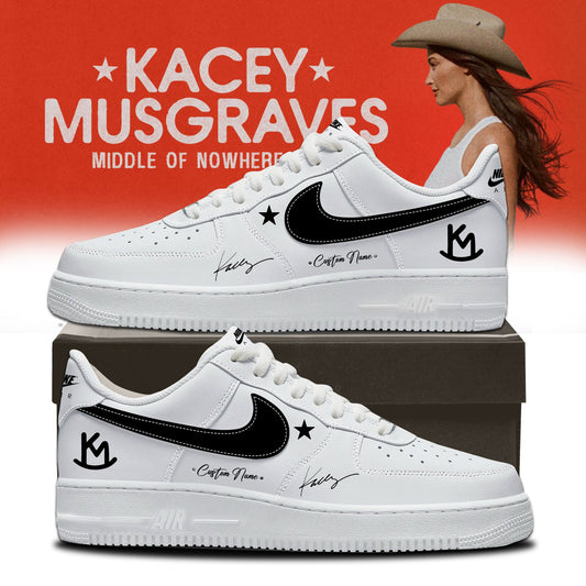 Kacey Musgraves Middle of Nowhere Tour Signed Shoes 3