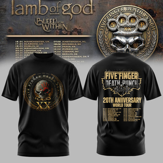 Golden Wreath Skull Tshirt Edition