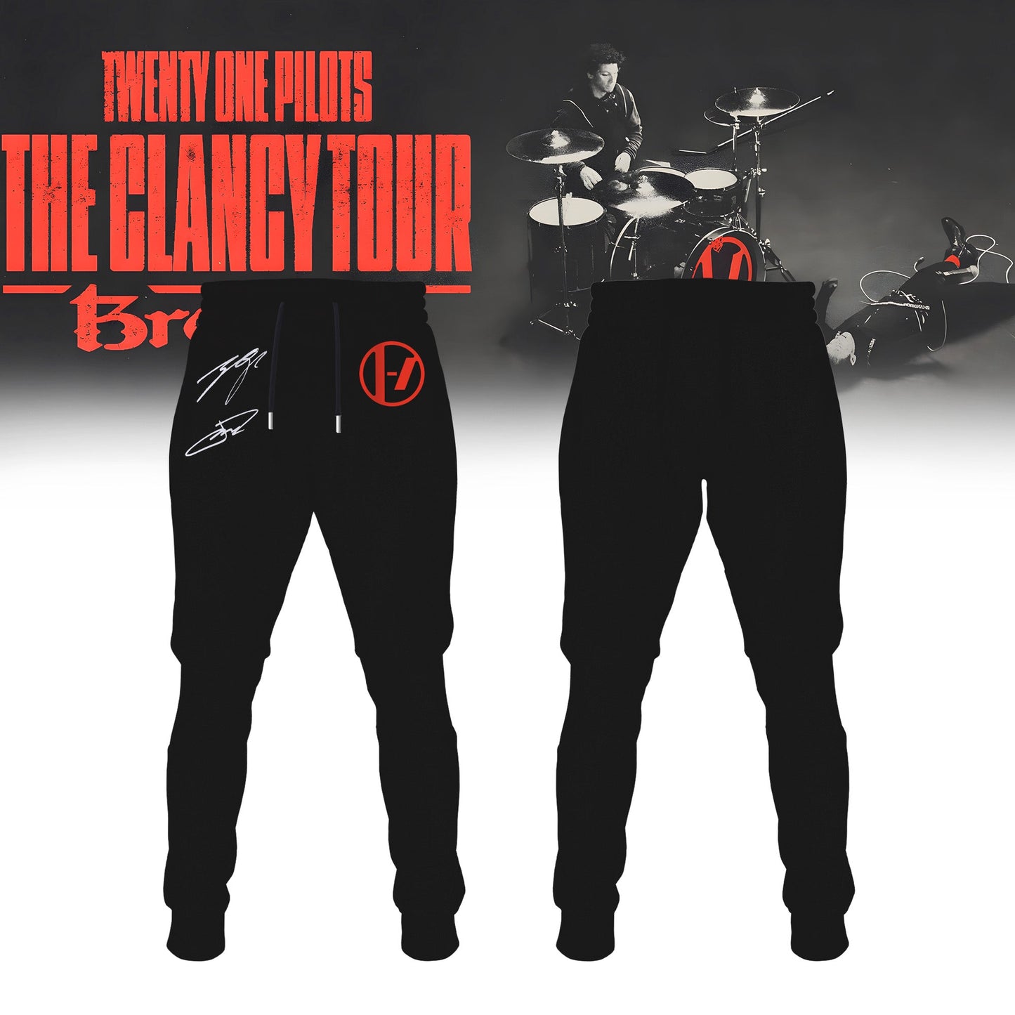Twenty One Pilots The Clancy Tour: Breach tshirt