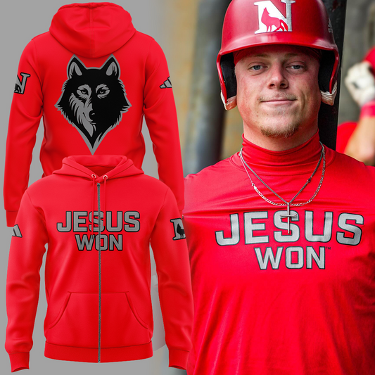 Limited Edition Newberry x Jesus Won Zip Hoodie V2