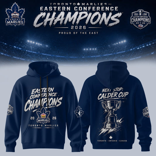 TORONTO MARLIES – 2026 EASTERN CONFERENCE CHAMPIONS HOODIE