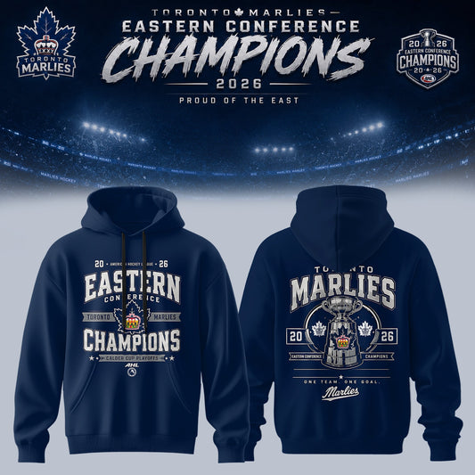 TORONTO MARLIES – 2026 EASTERN CONFERENCE CHAMPIONS HOODIE