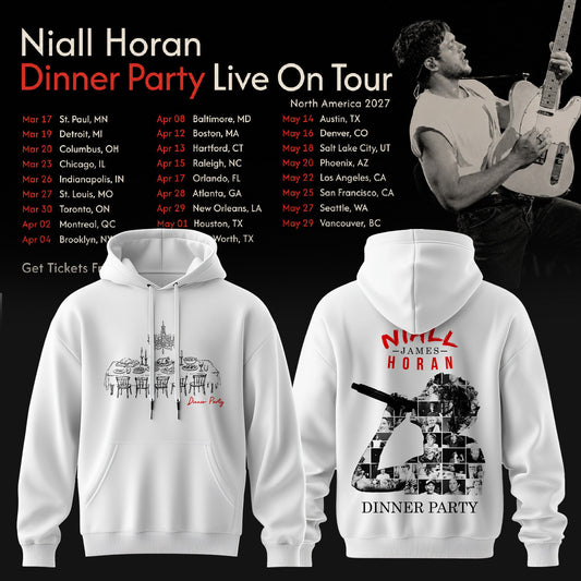 NIALL HORAN – DINNER PARTY LIVE ON TOUR HOODIE
