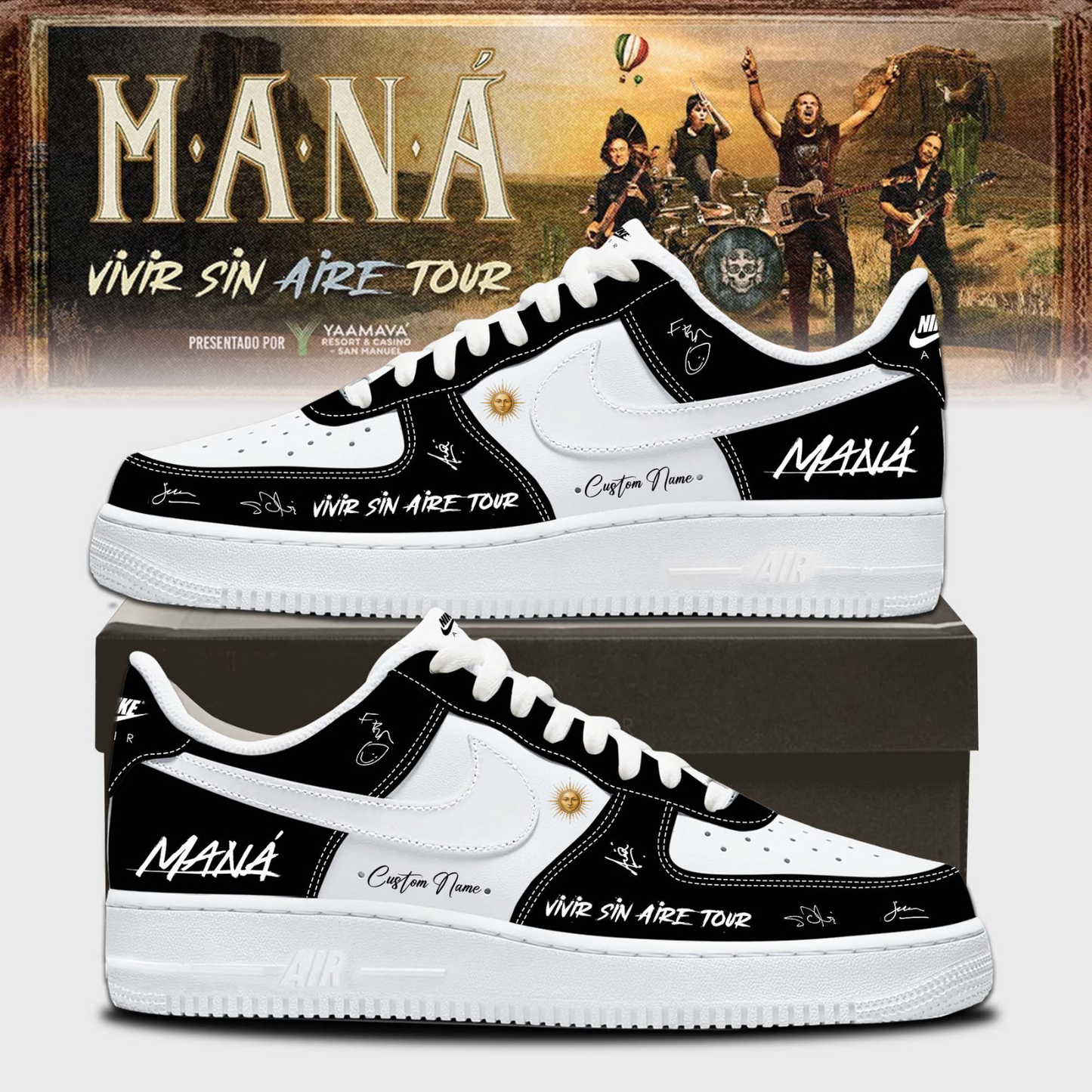 Maná “Vivir Sin Aire Tour” – Shoes