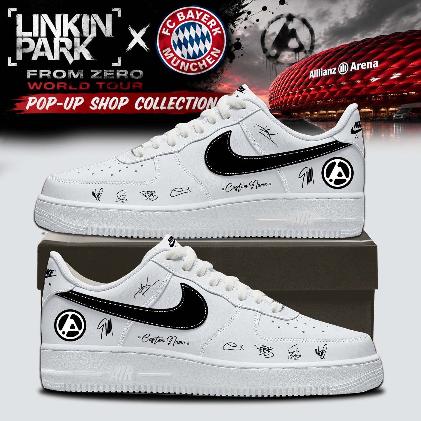 Linkin Park x FC Bayern München Shoes 34