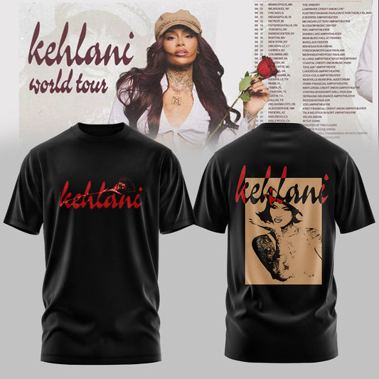 THE KEHLANI WORLD TOUR: North America T-shirt