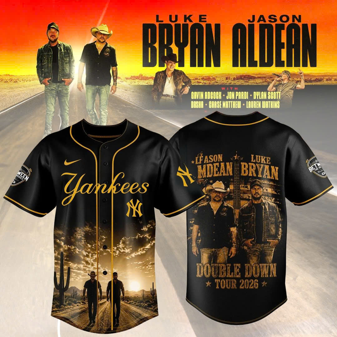 Baseball x Double Down Tour 2026 – Desert Highway Collection Jersey