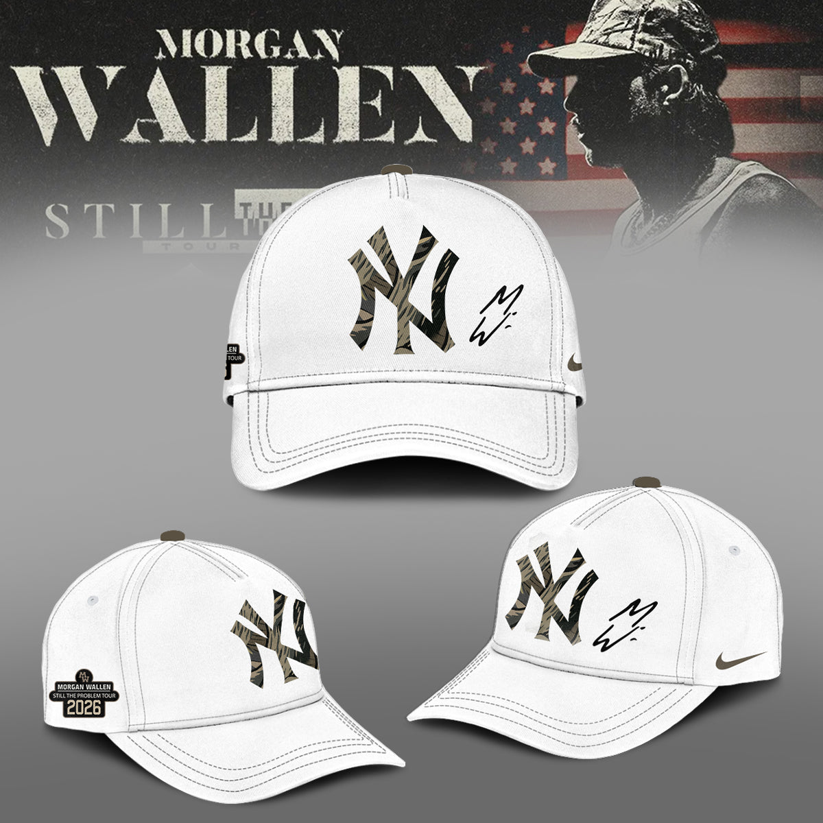 Morgan Wallen Still Problem Tour Jersey (Custom Name & Number)
