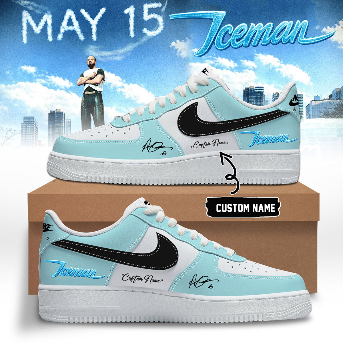 Drake Iceman Shoes 3