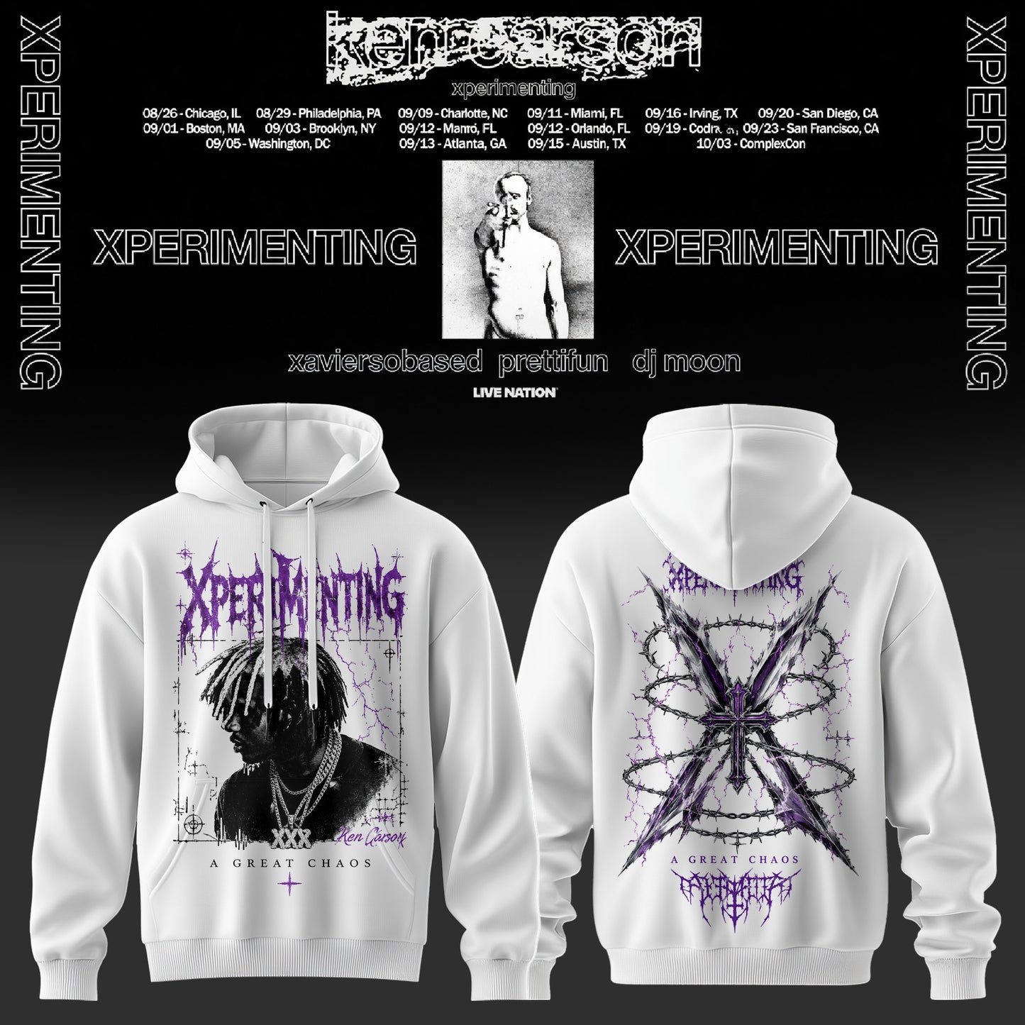 KEN CARSON – XPERIMENTING COLLECTION HOODIE